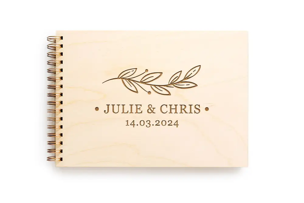 Floral Touch Guestbook - Image 3