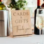 Gifts & cards Wedding sign