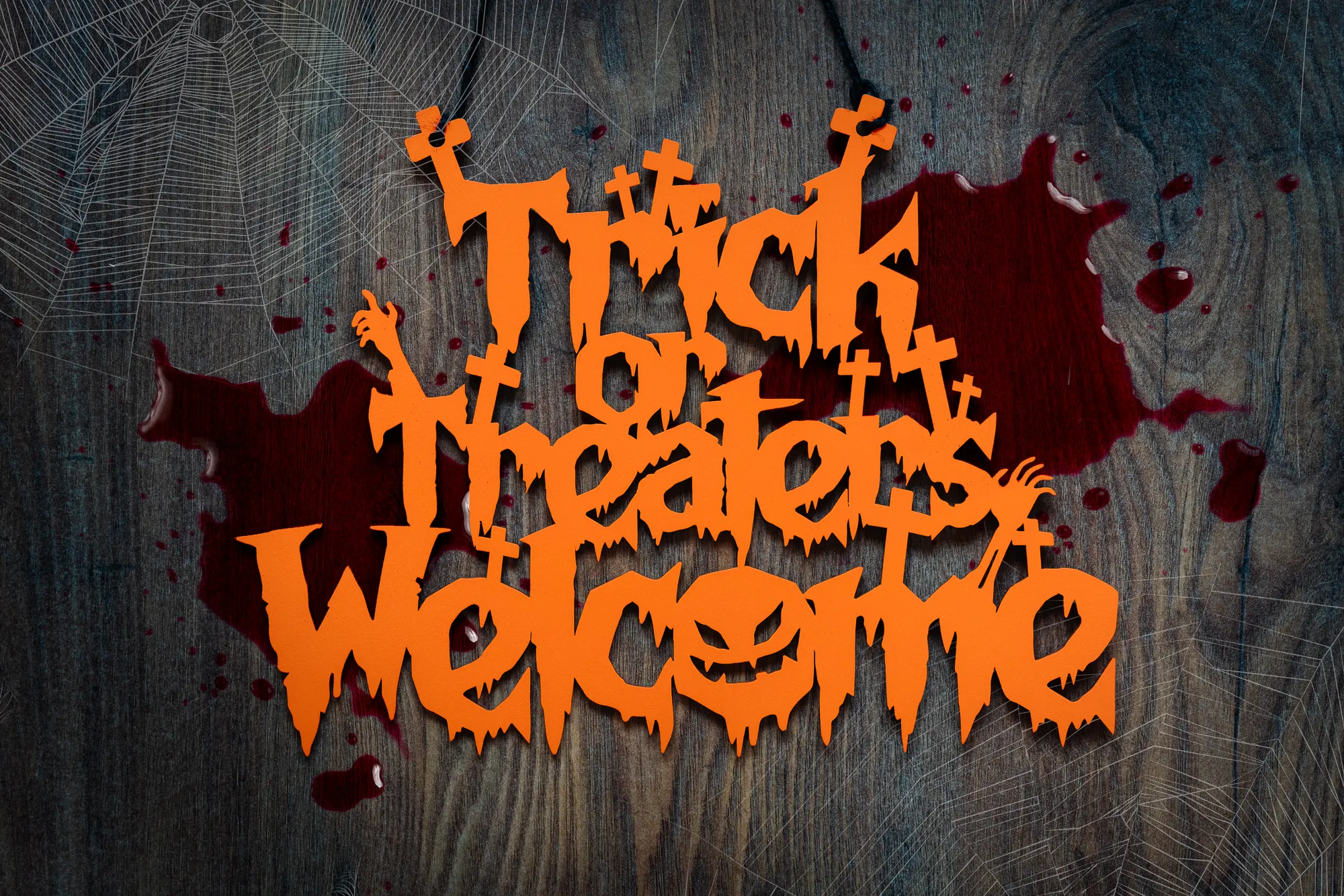 Trick or Treaters Welcome Sign - Image 5