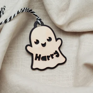 GHOSE bOO bASKET nAME TAG