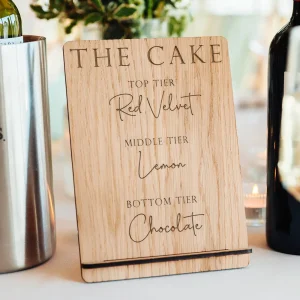 The Cake - Wedding Cake Sign