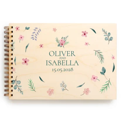 Nature Inspired Wedding Guest Book