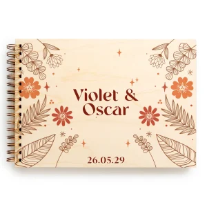 Autumn Boho Wedding Guest Book
