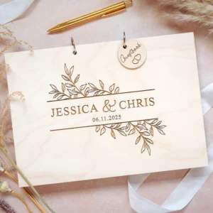 Floral Wedding Guest Book