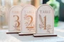 Wildflower Table Numbers 9 Set of wildflower table numbers for a wedding breakfast