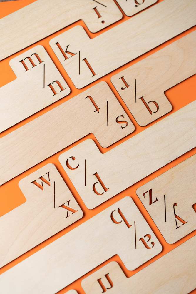 Cut-Out Vinyl Record Dividers — laser-engraved wooden vinyl record dividers