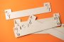 A-Z Cut-Out Vinyl Record Dividers separating vinyl records alphabetically