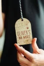 personalised oak pet memorial candle holder with engraved silhouette