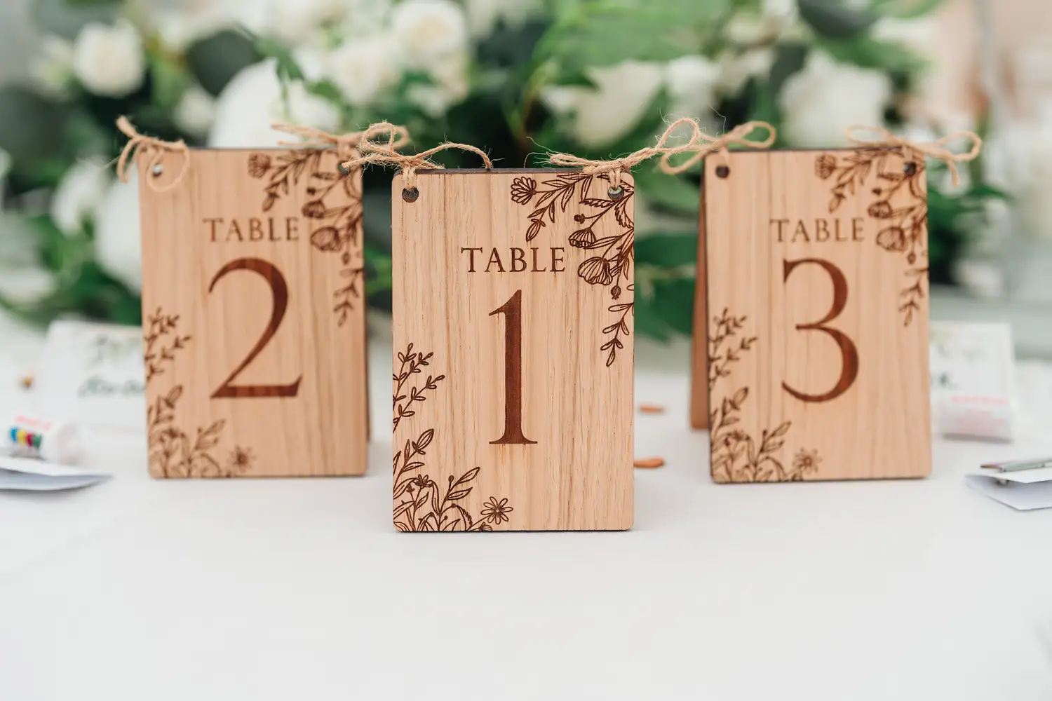 Wedding Table Numbers