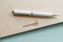 Alternative view of the clean & contemporary guest book