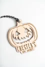 Pumpkin Boo Basket Tag as a Halloween trick-or-treat gift tag