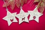 Pet Memorial Bauble 15 close-up of pet memorial engraved wooden Christmas bauble showing personalised detail