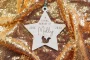 Pet Memorial Bauble 13 pet memorial wooden bauble styled with Christmas tree branches