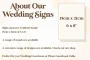 Colourful Floral Guestbook Sign — colour-printed wedding guest book sign