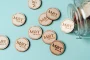 Rustic Charm Drink Tokens with custom wording and design
