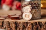 Personalised cash value drink tokens engraved on birch plywood