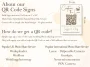 Capture the Love QR Code Sign — personalised oak wedding sign
