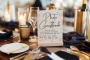 wildflower engraved wedding guest book cover with personalised couple names and wedding date
